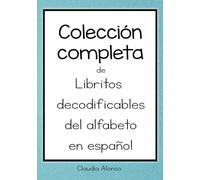 Colección de libritos decodificables del alfabeto: Nivel de lectura A-D
