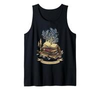 Colección de Libros de Dark Academia Grimoire Raven, Arte Oculto y Brujo Camiseta sin Mangas