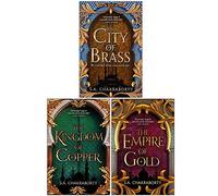 Colección de libros de la serie 3 de la trilogía de Daevabad de SA Chakraborty (La ciudad de latón, El reino del cobre, [Tapa dura] El imperio del oro)