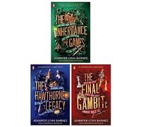 Colección de libros de la serie 3 de The Inheritance Games escrita por Jennifer Lynn Barnes (The Inheritance Games, The Hawthorne Legacy y The Final Gambit)