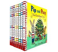 Colección de libros Pip y Posy Serie 8 de Axel Scheffler: el árbol de Navidad, el día nevado....
