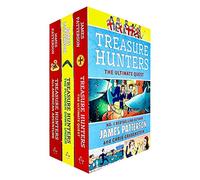 Colección de libros Treasure Hunters Series 6-8 creada por James Patterson (All-American Adventure, The Plunder Down Under y Ultimate Quest)