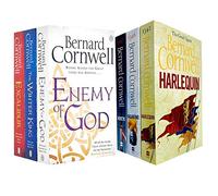 Colección de libros Warlord Chronicles Series y The Grail Quest Series 6 de Bernard Cornwell (Enemy of God, Excalibur, The Winter King, Harlequin, Vagabond, Heretic)
