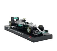 Colección de Modelos Coches Carreras F1 Mercedes W07 Hybrid Nico Rosberg a Escala 1:24 Juego Modelo de Coche Hobby