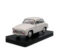 Colección De Modelos De Coches De Aleación 1:24 para Syrena 104 1966 URSS Blanco Vintage Clásico Coche De Juguete Regalos No Control Remoto Modelos
