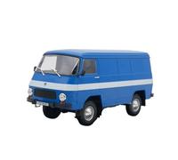 Colección De Modelos De Coches De Aleación A Escala 1:24 para Rocar TV 14 F, Furgoneta Azul Rumana, Juguetes Y Regalos. No Control Remoto Modelos