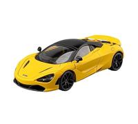 Colección de Modelos de Coches de aleación McLaren 720S 1:18 Decoraciones de Hobby(Yellow)