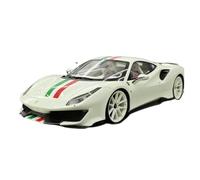 Colección de Modelos de Coches de Resina Ferrari 488 Pista Green Glow-in-The-Dark (Escala 1 18) No Control Remoto Modelos