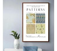 Colección de obras de arte de William Morris, carteles e impresiones, lienzo, pintura, arte de pared, fragmento de imagen para decoración del hogar, 60 x 90 cm, sin marco