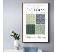 Colección de obras de arte de William Morris, carteles e impresiones, lienzo, pintura, arte de pared, fragmento de imagen para decoración del hogar, 60 x 90 cm, sin marco