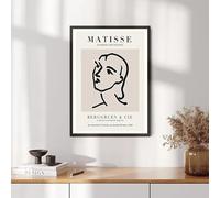 Colección de obras de arte vintage del famoso pintor Henri Matisse: pósteres e impresiones en lienzo para la decoración del hogar (50 x 70 cm/sin marco)