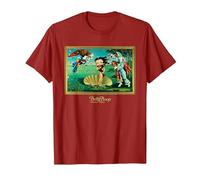 Colección de Obras maestras de Betty Boop Camiseta, Hombre, Arándano, L