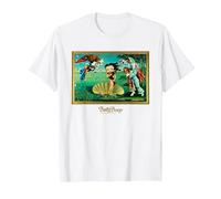 Colección de Obras maestras de Betty Boop Camiseta, Hombre, Blanco, 6XL