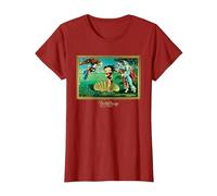 Colección de Obras maestras de Betty Boop Camiseta, Mujer, Arándano, L