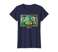 Colección de Obras maestras de Betty Boop Camiseta, Mujer, Azul Marino, XS