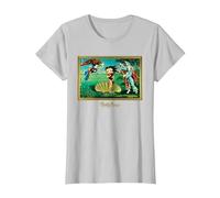 Colección de Obras maestras de Betty Boop Camiseta, Mujer, Plata, L
