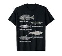 Colección de Peces fósiles del Eoceno Arte de Paleontología Camiseta