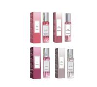 Colección de perfumes de feromonas enrollables 4 piezas para mujeres, mejorar las fragancias elegantes, reponer la fragancia rápidamente, perfume portátil romántico duradero
