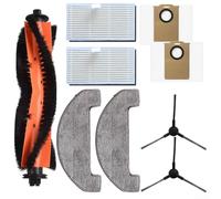 Colección de piezas de repuesto para robot MONSGA MS1 MAX con filtro de cepillo principal, trapeador, cepillo lateral y bolsa de polvo para mantenimiento rutinario (A)