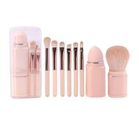 Colección de pinceles de maquillaje de ojos, herramientas esenciales para la novia de viaje para una aplicación sin esfuerzo en viajes o uso doméstico