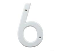 Colección de placas de números 3D 0 a 9 Construcción de aleación de zinc para aplicación de puerta delantera de marca de casa (6)