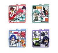 Colección De Plat Mobile Suit Gundam GQUUUUUUX 4Pack Caja OFICIAL DE JAPÓN
