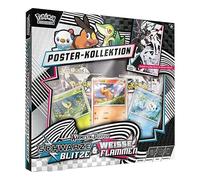 Colección de pósteres Pokémon con relámpagos negros y llamas blancas (DE) + Heartforcards®