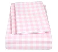 Colección de sábanas 1500 Supreme Kids - Divertidos Juegos de sábanas Coloridos y cómodos para niños y niñas - Bolsillo Profundo, sin Arrugas, Ropa de Cama Suave y acogedora - Individual, Cuadros