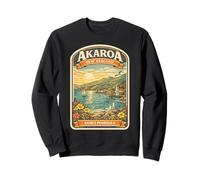 Colección de Viajes Akaroa New Zealand Dolphin Harbor Sudadera