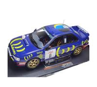 Colección Estática del Subaru Impreza N.º 6 De 1995, Modelo De Coche De Rally De Aleación, Escala 1 18 No Control Remoto Modelos