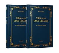 Colección Historiadores de Grecia y Roma. Contiene 2 libros: Vida de los doce Césares I y II: VIII