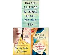 Colección Isabel Allende Juego de 3 libros (Un largo pétalo de mar [tapa dura], En medio del invierno, El amante japonés)