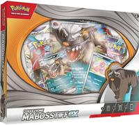 Colección Mabosstiff-ex del GCC Pokémon (Dos Cartas promocionales holográficas, una Tarjeta holográfica Gigante y Cuatro Sobres de expansión), edición en Italiano