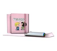 Carpeta De Anillas Con Recambio Papel Plastificado Soft A4 4X25mm Fsc Mafalda Grafoplás