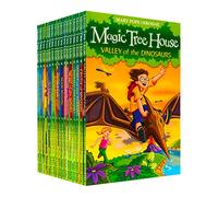 Colección Mary Pope Osborne Magic Tree House, juego de 16 libros (¡Misión lunar!, ¡Escape helado!, ¡Desafío olímpico!, Castillo del misterio, Noche de los ninjas, Carreras con gladiadores, Un paseo p