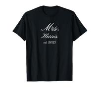 Colección Mrs. Harris 2025 Wedding Engagement 1000 nombres» Camiseta