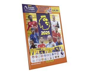 Colección oficial de pegatinas de la Premier League 2025, paquete de iniciación