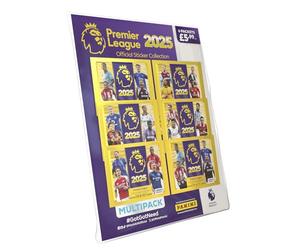 Colección oficial de pegatinas de la Premier League 2025, paquete múltiple