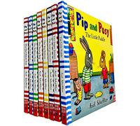 Colección Pip y Posy, juego de 8 libros de Axel Scheffler (El súper scooter, El pequeño charco, El monstruo aterrador, El gran globo, El día nevado, La rana antes de dormir, El nuevo amigo, El árbol