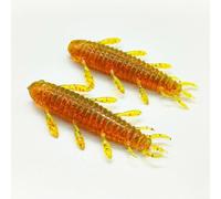 Colección premium de 8 cebos para pupas de cigarra de hundimiento lento diseñados específicamente para la pesca exitosa de agua dulce