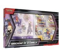 Pokémon TCG: colección Premium Garchomp-ex de Camilla (Tres Cartas holográficas y Seis Paquetes de expansión)
