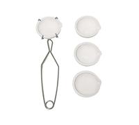 Colección profesional de herramientas para crisol de fusión que soporta hasta 1500 °C con pinzas de látigo y mango para fundición de metal y refinación de combinación de fundición