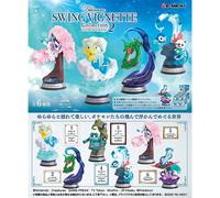 Colección RE-MENT Pokemon SWING VIGNETTE 2 Todos Los 6 SET BOX JAPÓN ZA-338