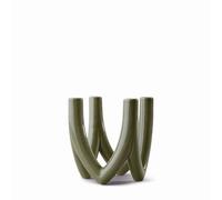 Colección Ro Lámpara de Araña N° 56 Candelabro de 4 Brazos Verde Oliva