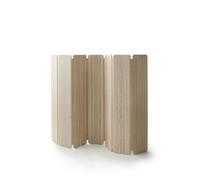 Colección Skandinavia Separador de Ambientes Madera de Fresno aceitada/Cuero Nude