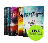 Colección The Long Earth Series Books 1 - 5 de Terry Pratchett y Stephen Baxter (Long Earth, Long War, Long Mars, Long Utopia y Long Cosmos)