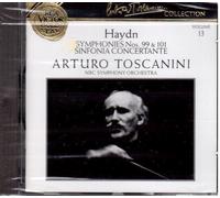 Colección Toscanini Vol. 13 - Haydn Sinfonía No. 99 y 101, Concertante - CD