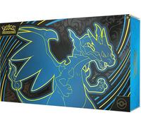 Pokémon: Colección Ultra Premium Mega Charizard X-ex del JCC Pokémon (Dos Cartas promocionales holográficas, 18 Sobres de expansión y Accesorios Premium)