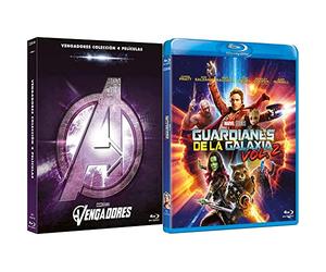 Colección Vengadores 1-4 + Disco Bonus [Blu-ray] & Guardianes De La Galaxia 2 [Blu-ray]