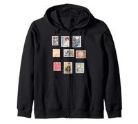 Colección Vintage de Sellos japoneses Tradicionales - Japón Sudadera con Capucha